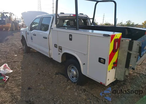 2023 Ford F-250 Xl из США, поврежденный, VIN 1FT7W2BA7PED11744